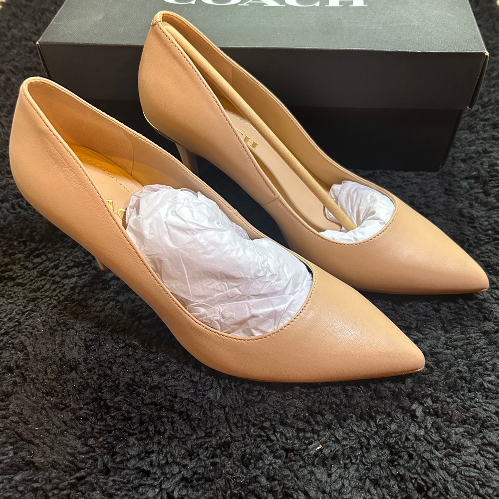 Coach Women's Nude Heels